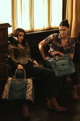 Wildflower & Blue Jeans Carryall
