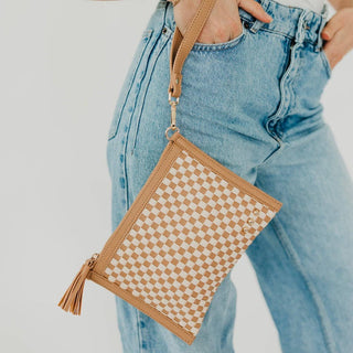 Check Me Out Woven Crossbody