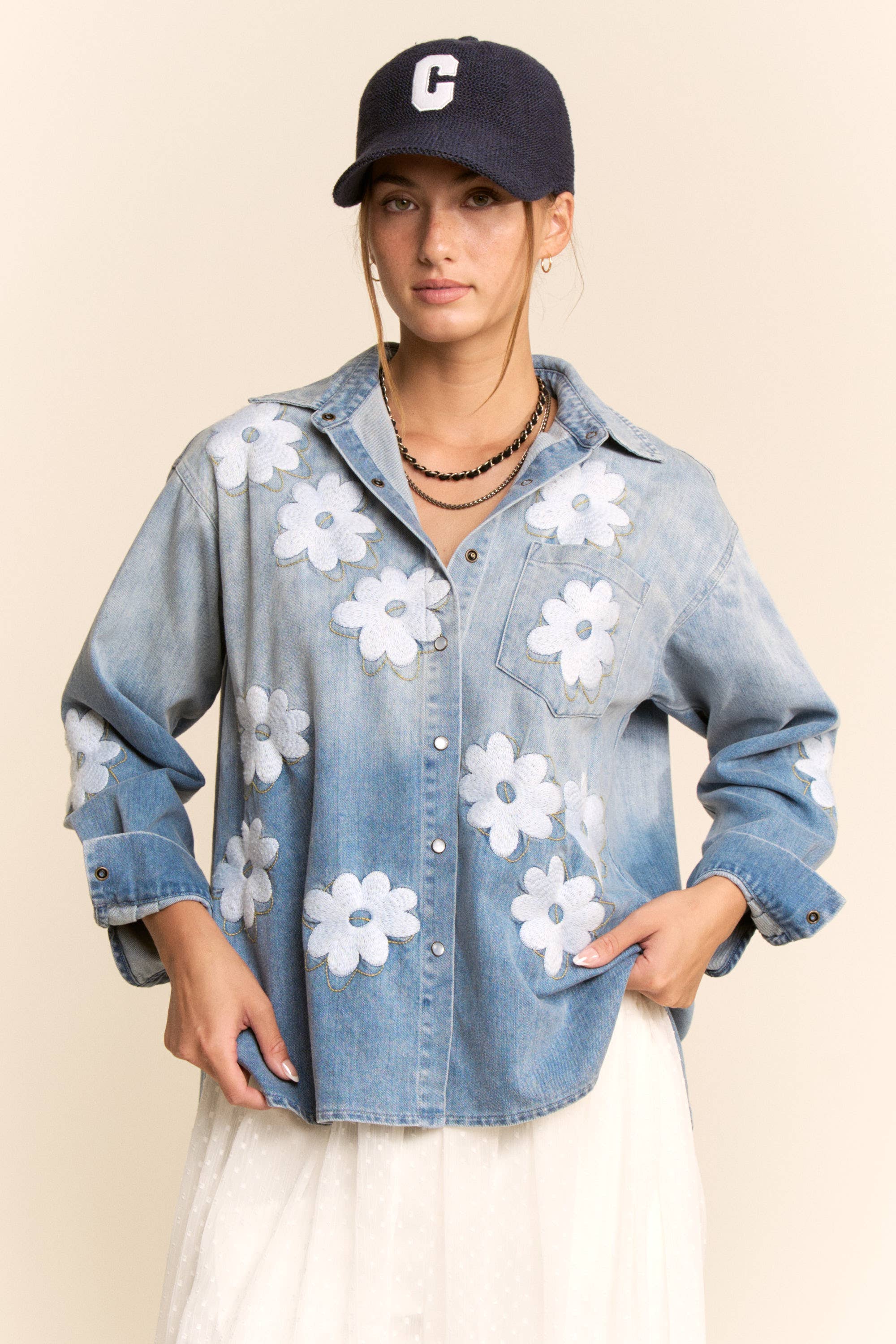 The Daisy Daydream Denim Shirt