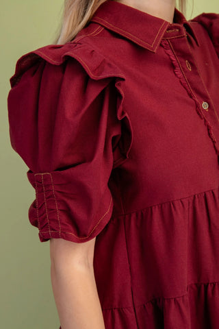 Cherry Pop Prairie Dress