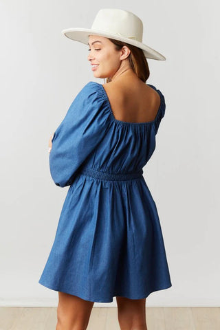 The “Sequin Saddle” Dress