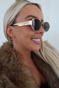 Golden Glow Drop Earrings