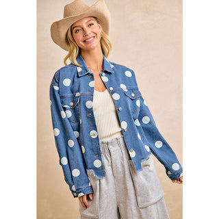 Dotty Denim Jacket