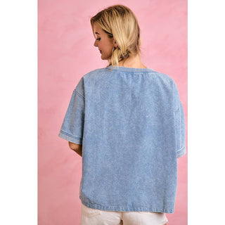 Friday Night Lights Denim Tee