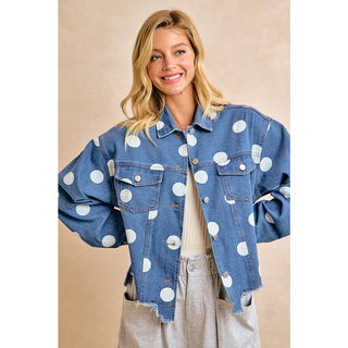 Dotty Denim Jacket
