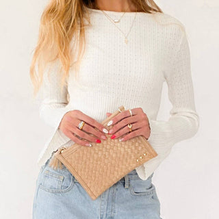 Check Me Out Woven Crossbody