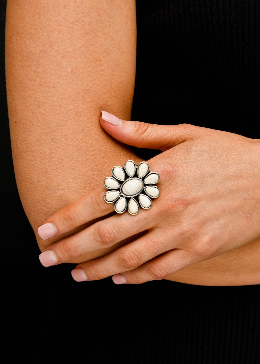 Ivory Prairie Bloom Ring