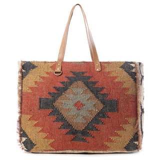 Desert Sunset Wanderer Southwestern Tote Bag | Western Purse/Sinton, TX