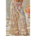 Women's Floral Wide Leg Boutique Pants/Sinton, TX