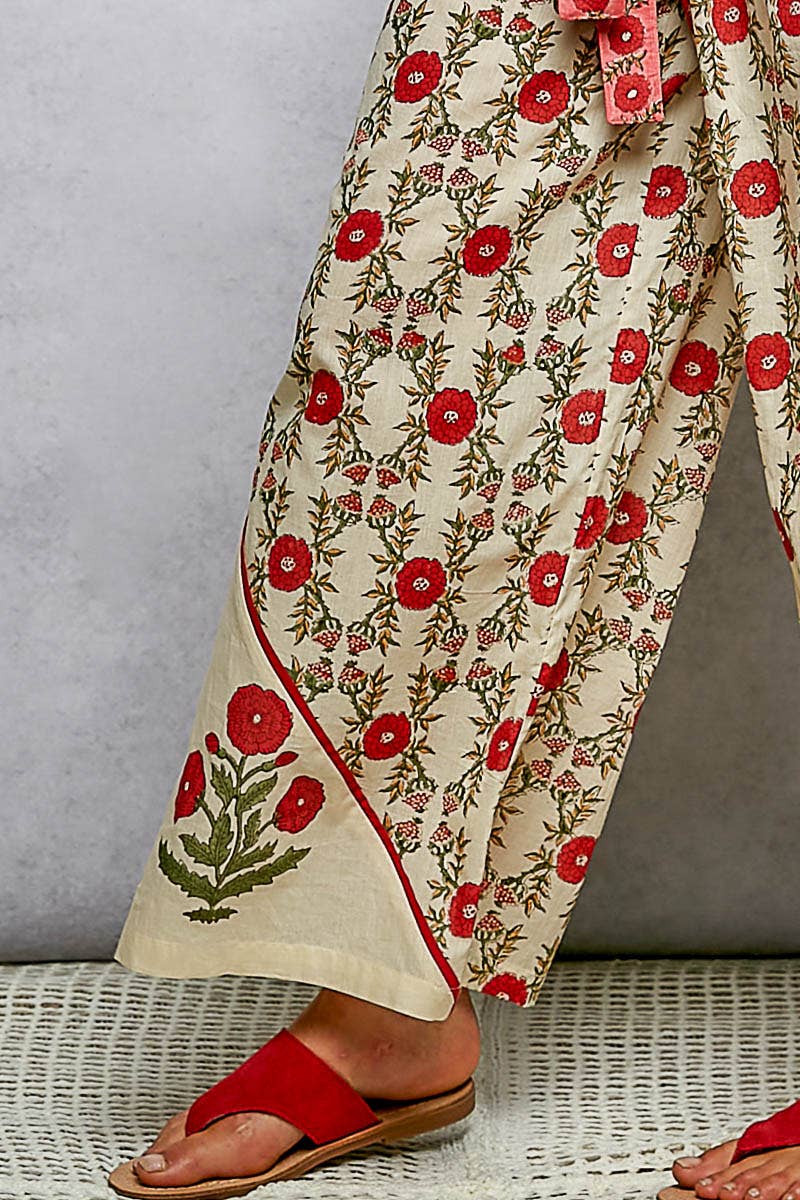The Poppy Patch Wrap Pants