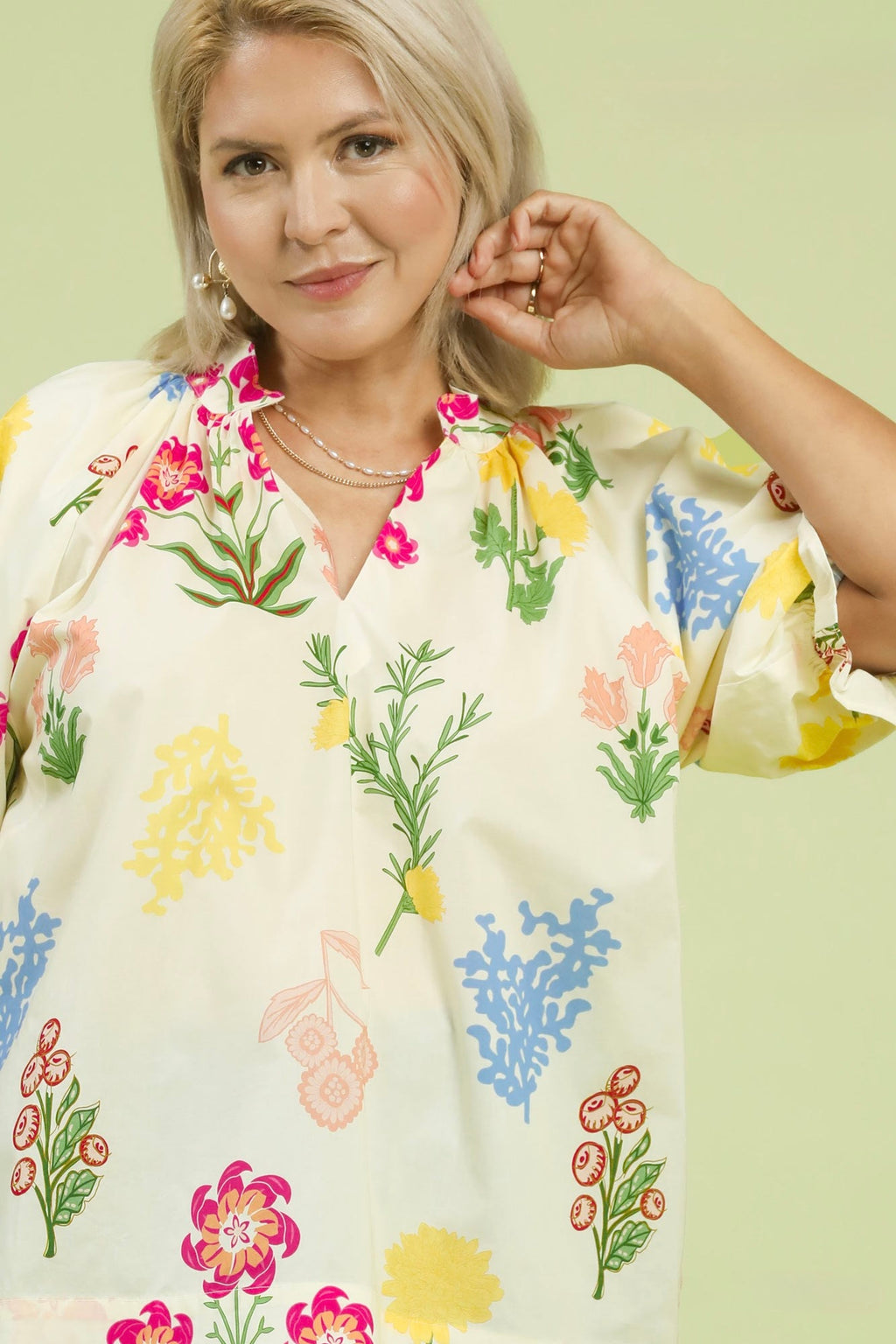 Sunny Meadow Bloom Top