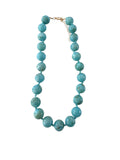 Sea Breeze Serenity Beaded Necklace | Turquoise Statement Jewelry/Sinton, TX