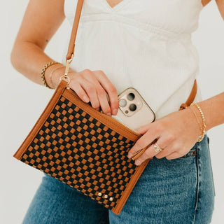 Check Me Out Woven Crossbody