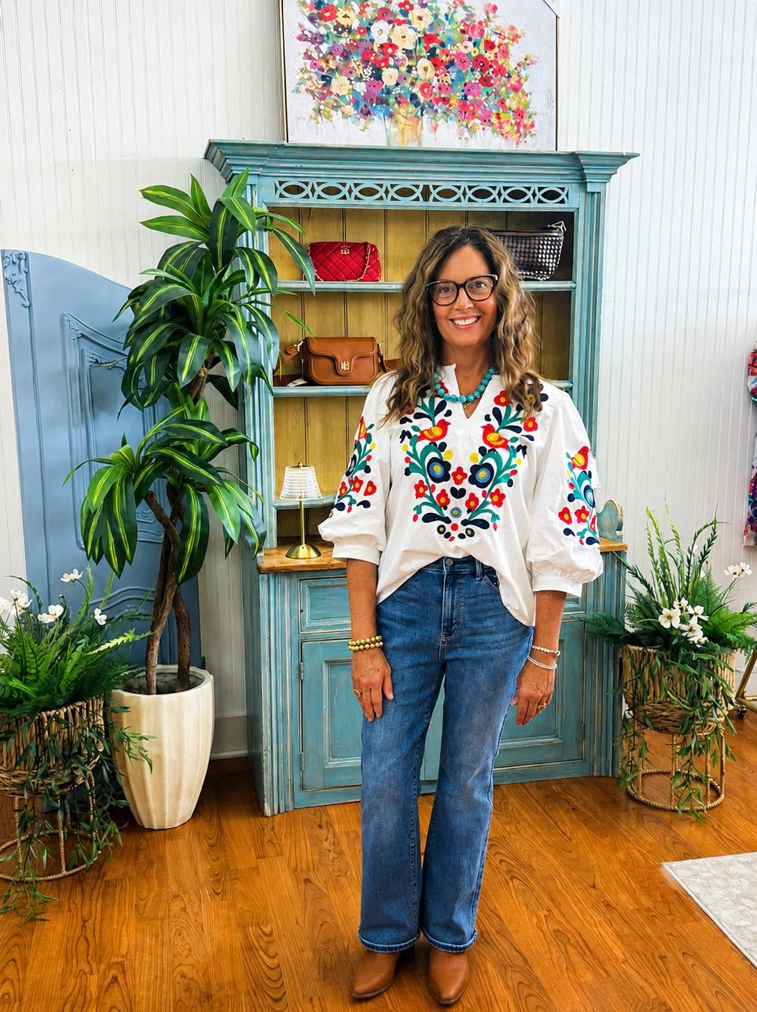 Folk Garden Melody Top
