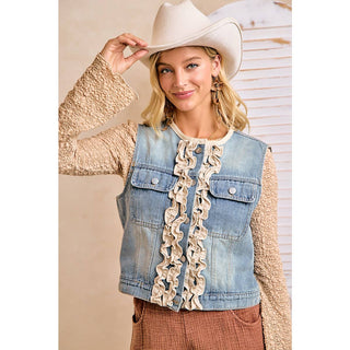 Prairie Belle Ruffle Vest