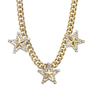 Starlet Shine Gold Tone Star Charm Necklace | Scarlett's Boutique/Sinton, TX