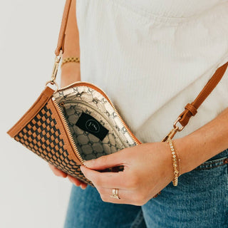 Check Me Out Woven Crossbody