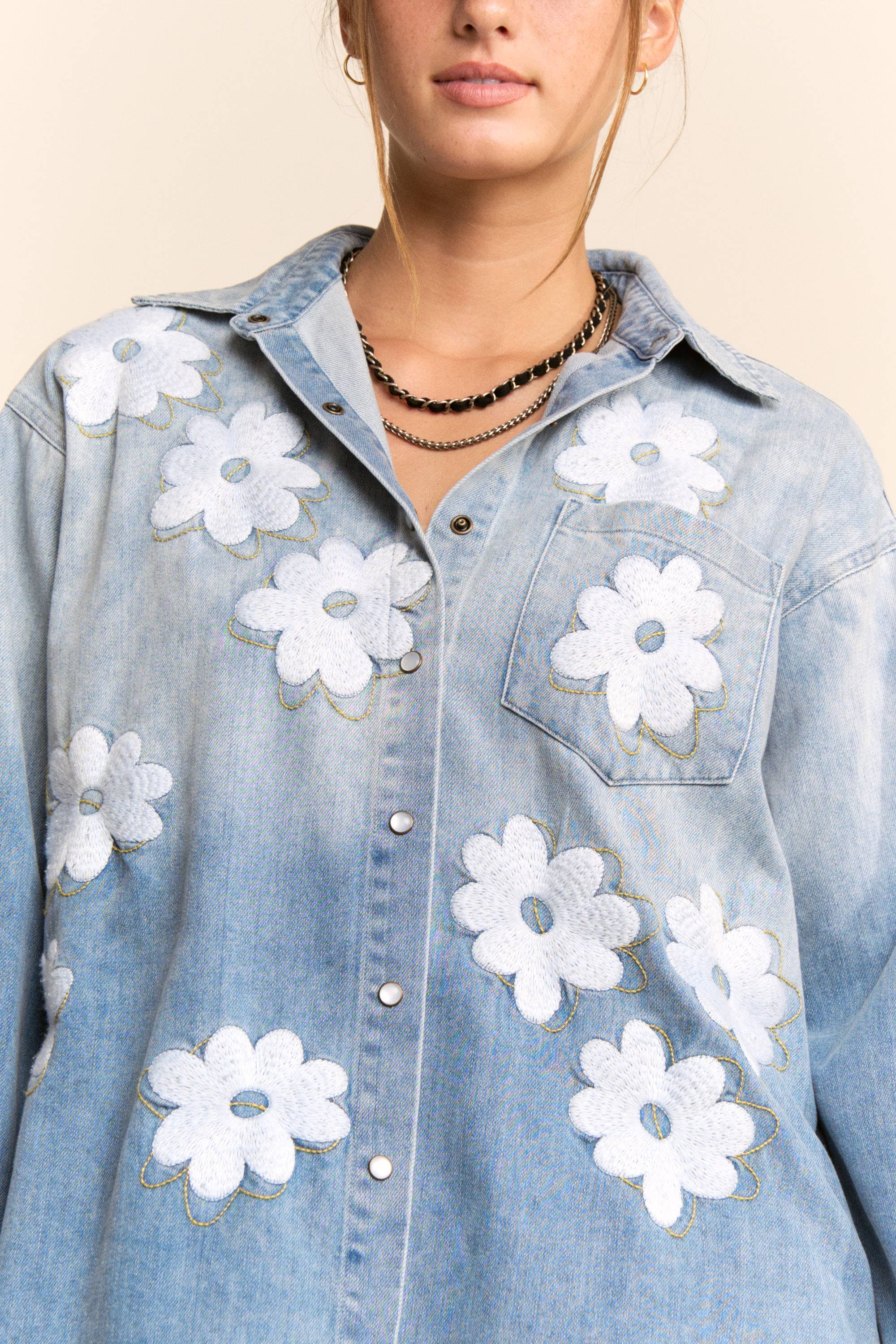 The Daisy Daydream Denim Shirt