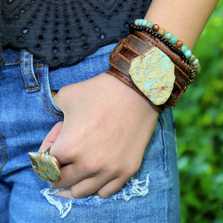 Canyon Moonstone Cuff