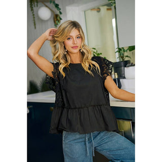 Sweet Grace Peplum Top