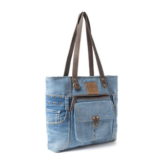 Blue Jean Baby Denim Tote