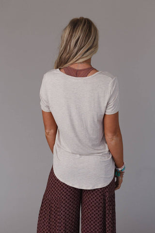 Barely Blushing Essential Tee
