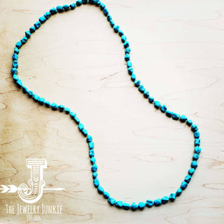 Desert Sky Drift Necklace | Turquoise Western Beaded Necklace/Sinton, TX