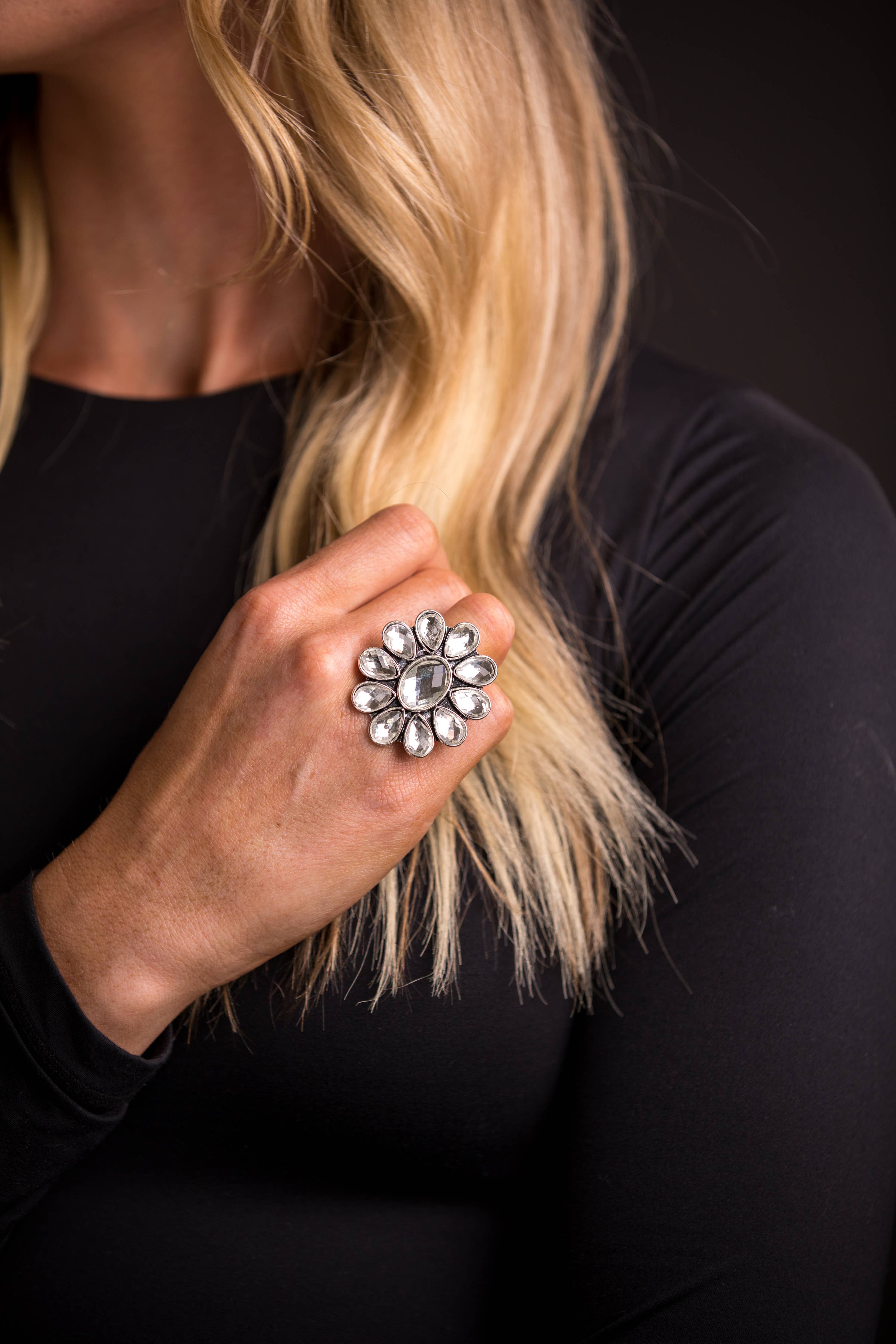 Magnolia Shine Statement Ring