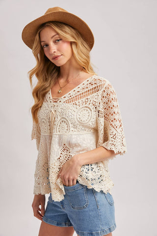 The Willow Lace Daydream Top