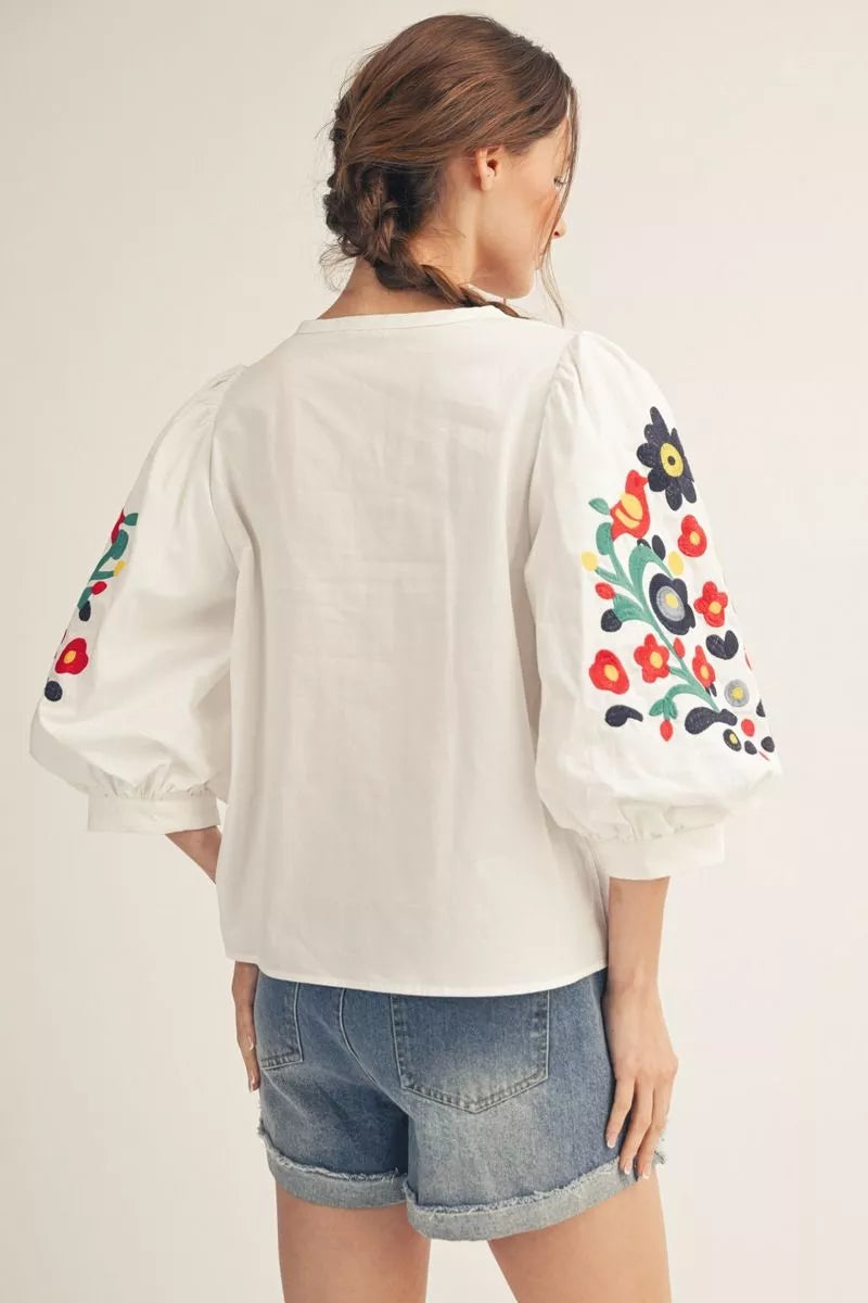 Folk Garden Melody Top