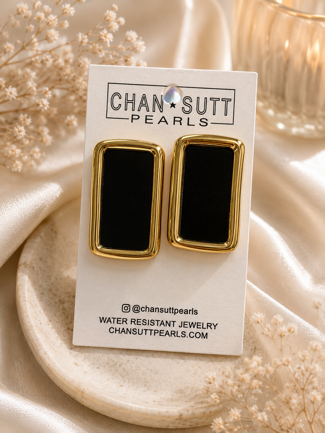 Midnight Luxe Statement Earrings