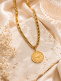 More Than Gold Medallion Necklace