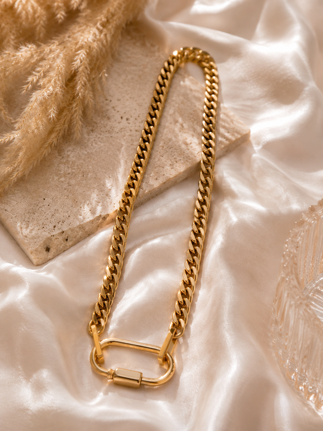 Golden Lock Luxe Chain