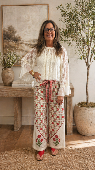 The Poppy Patch Wrap Pants