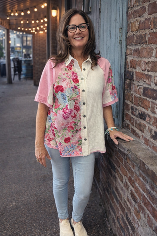 The Petals & Lace Summer Top