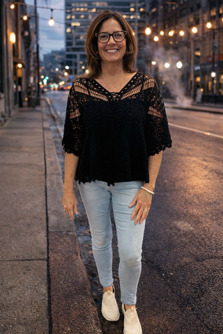 The Willow Lace Daydream Top