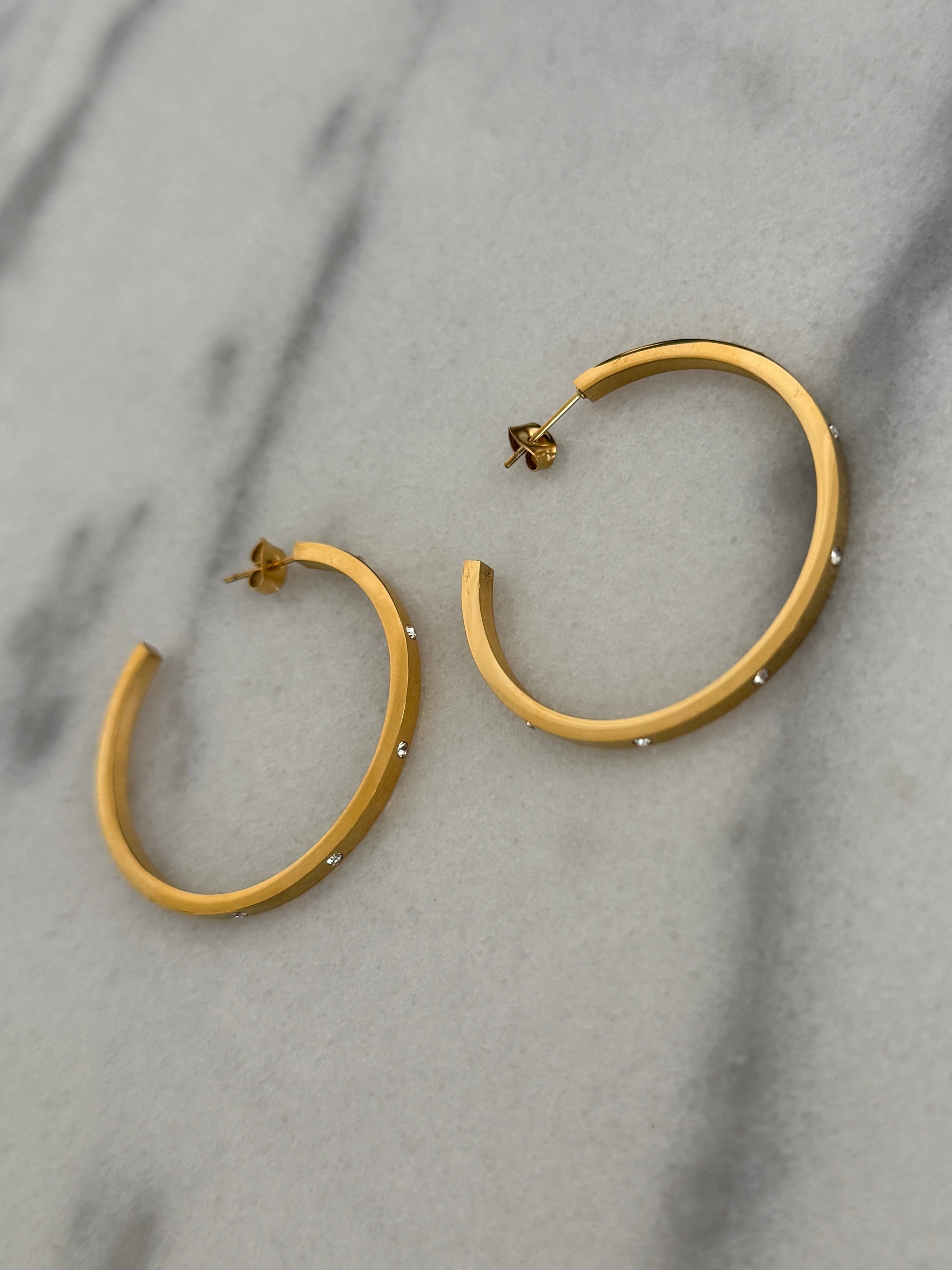 The Rich Kylie Hoop Earrings