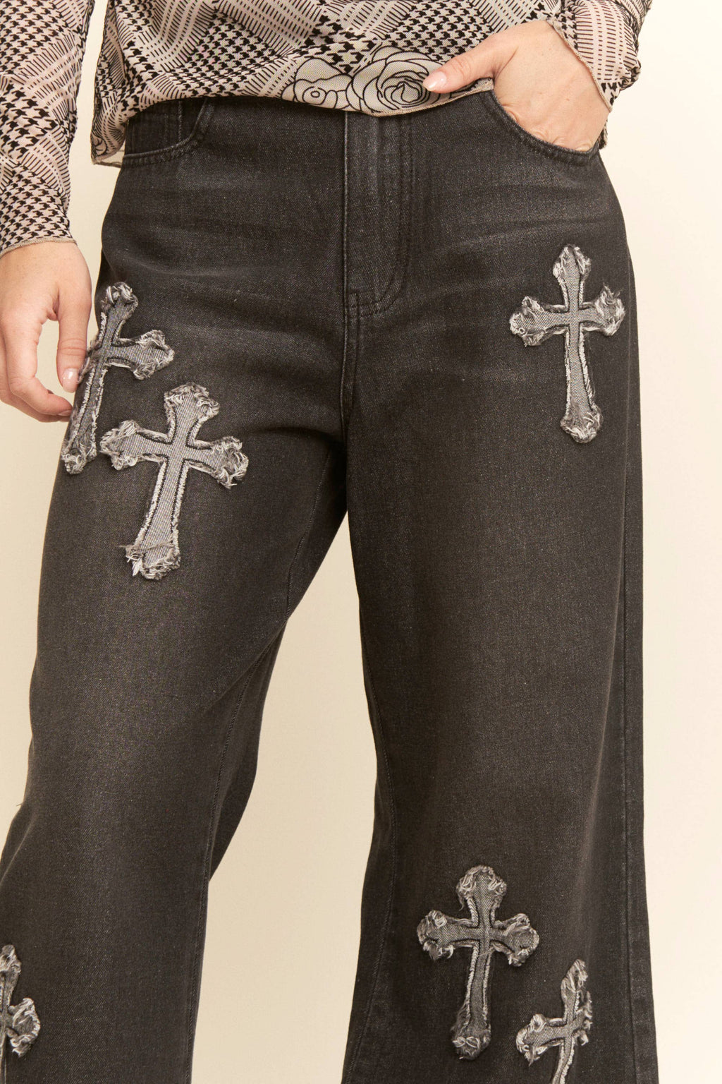 The Midnight Revival Cross Jeans