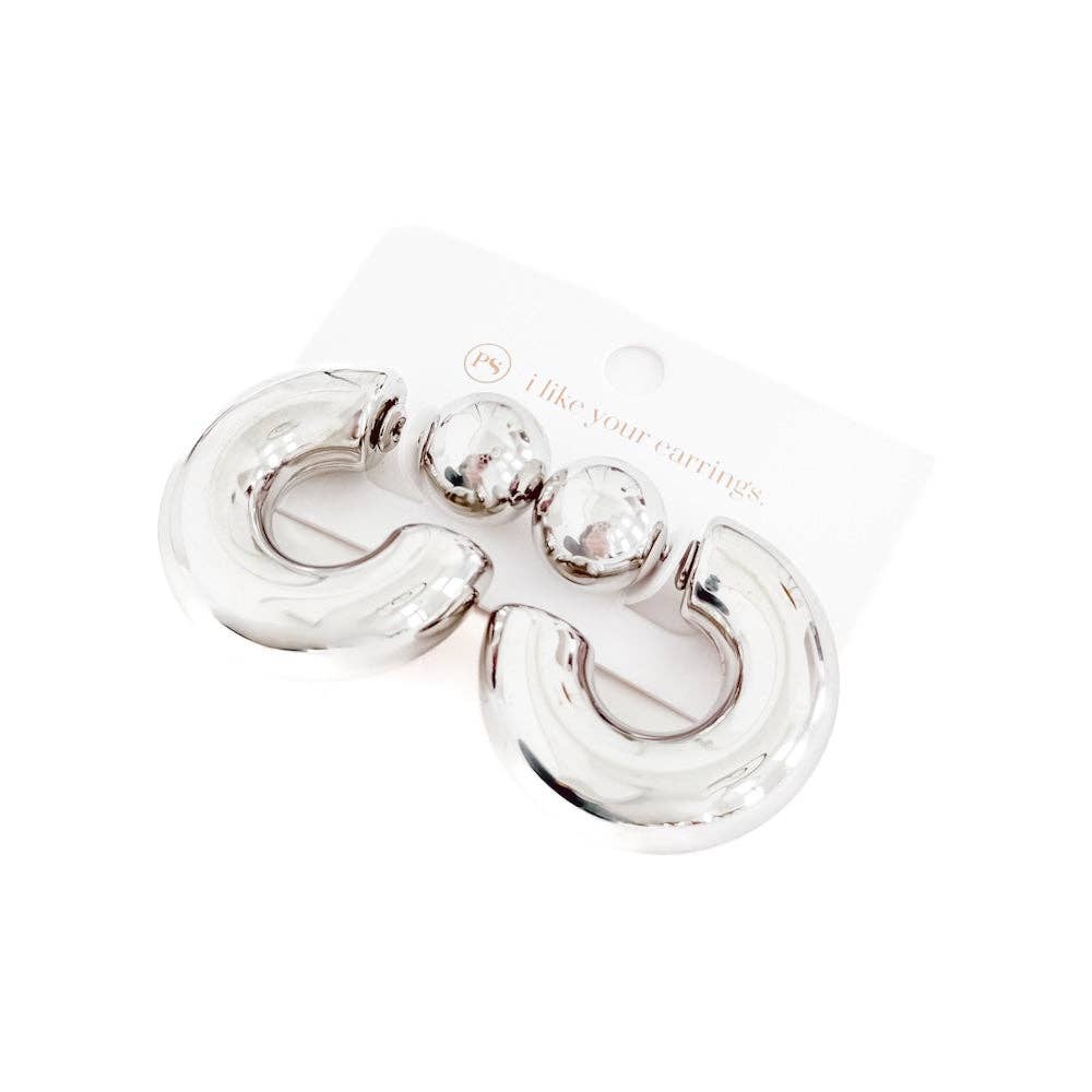 Golden Hour Reversible Hoops
