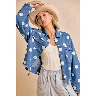 Dotty Denim Jacket