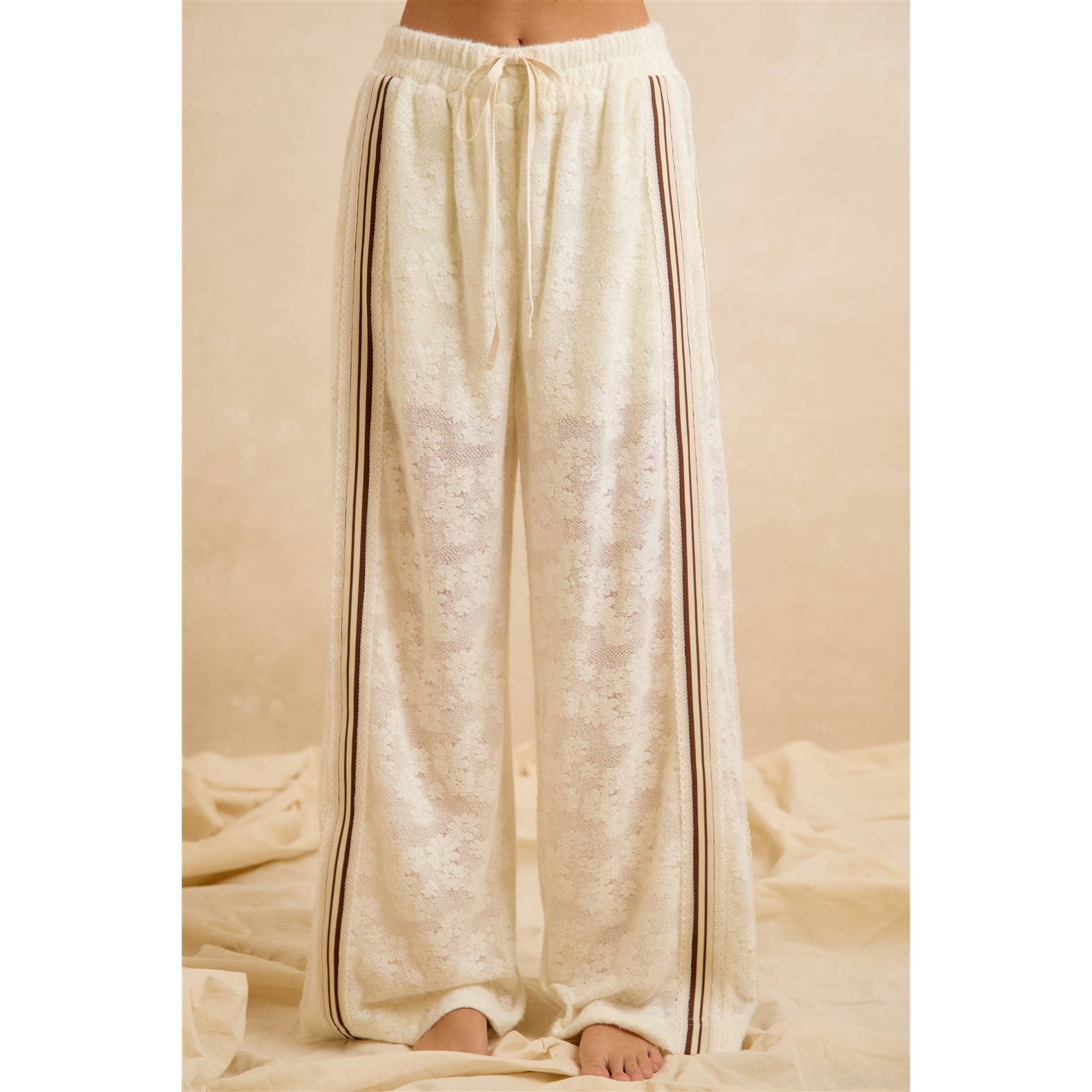 Women's Wide Leg Lace Boutique Pants/Sinton, TX