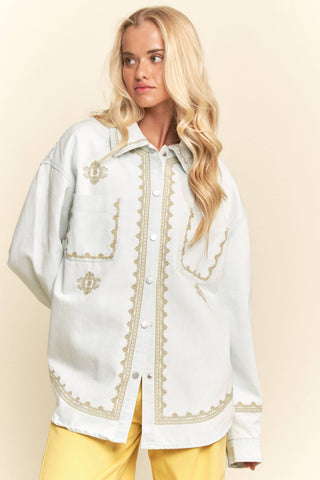 The Golden Hour Embroidered Jacket