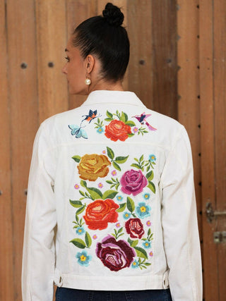 Blooming Grace Denim Jacket