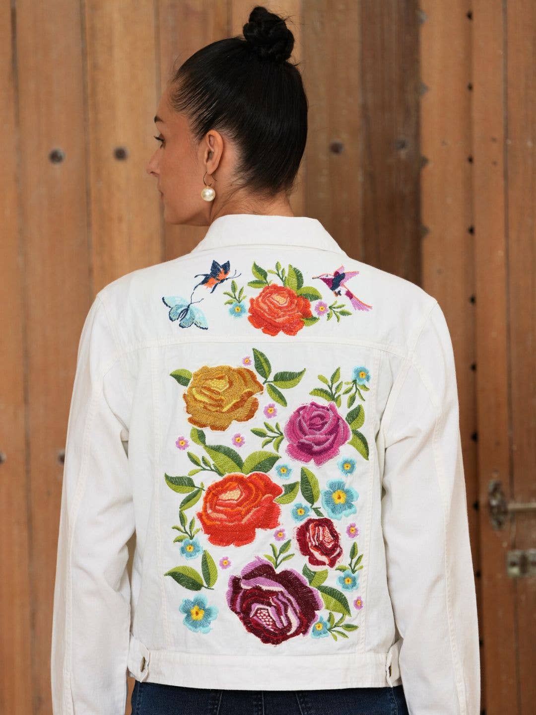 Blooming Grace Denim Jacket