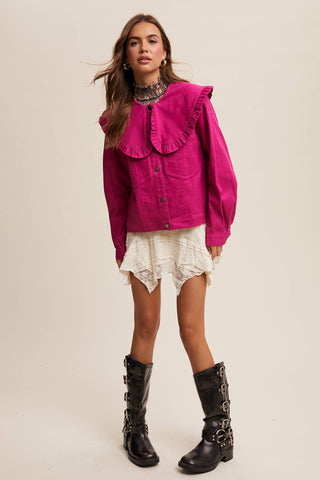 The Fuchsia Flutter Jacket