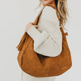 Free Spirit Suede Hobo Bag