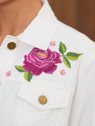 Blooming Grace Denim Jacket