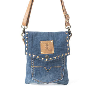 Pocket Full of Denim Crossbody | Women's Blue Jean Purse/Sinton, TX