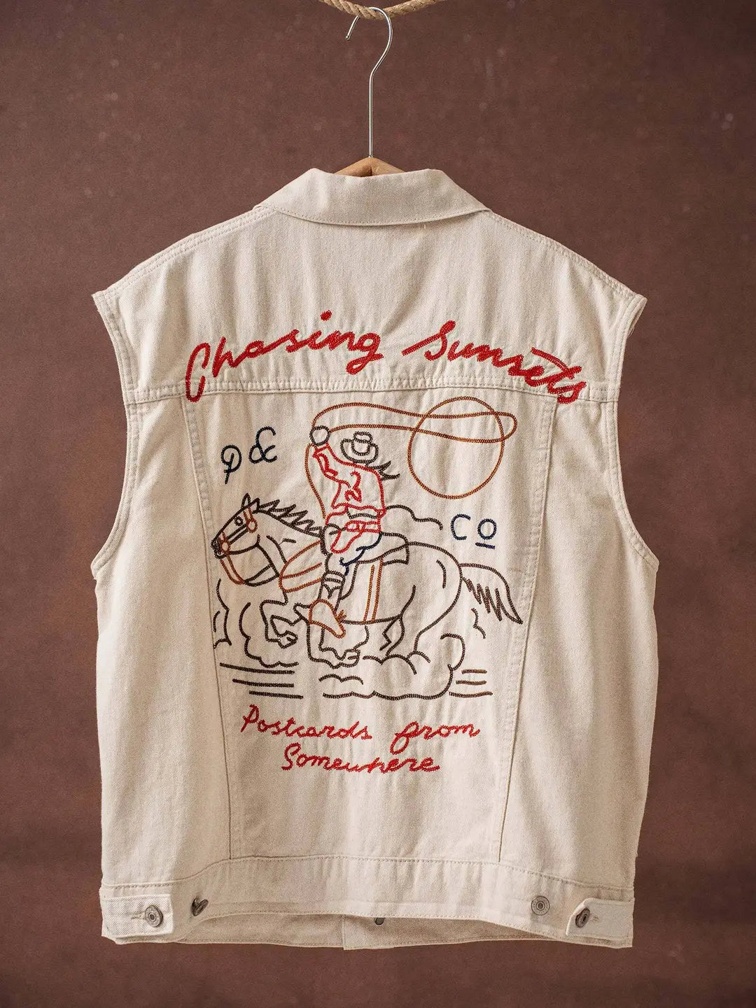 Chasing Sunsets Denim Vest