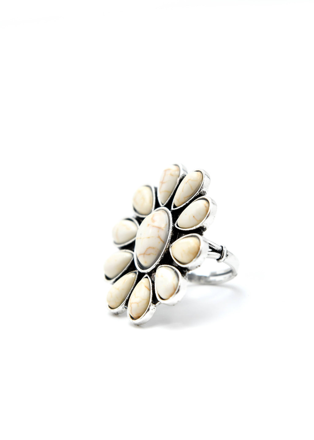 Ivory Prairie Bloom Ring